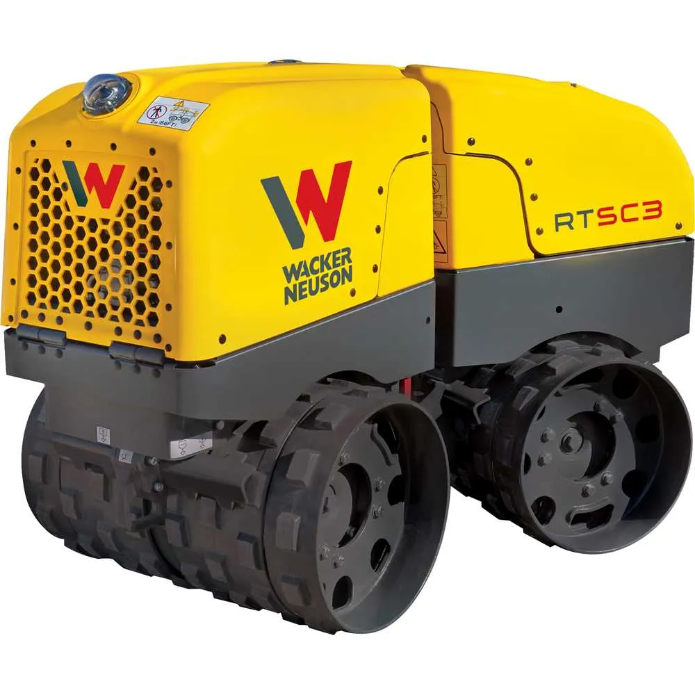 Rolo Compactador Wacker Neuson RTLX-SC3 para aluguel em Itatiba