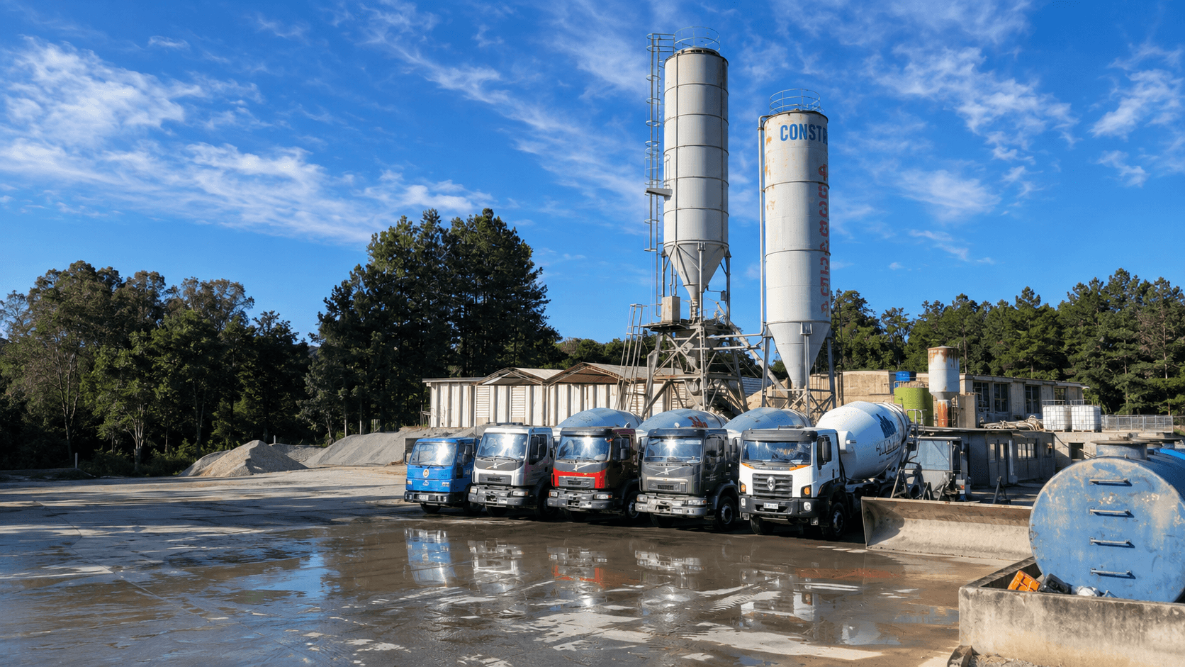 Equipamentos para concreto disponíveis para locação na Construloc
